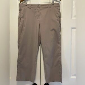 NIKE tour performance Dri Fit golf crop pants size 12